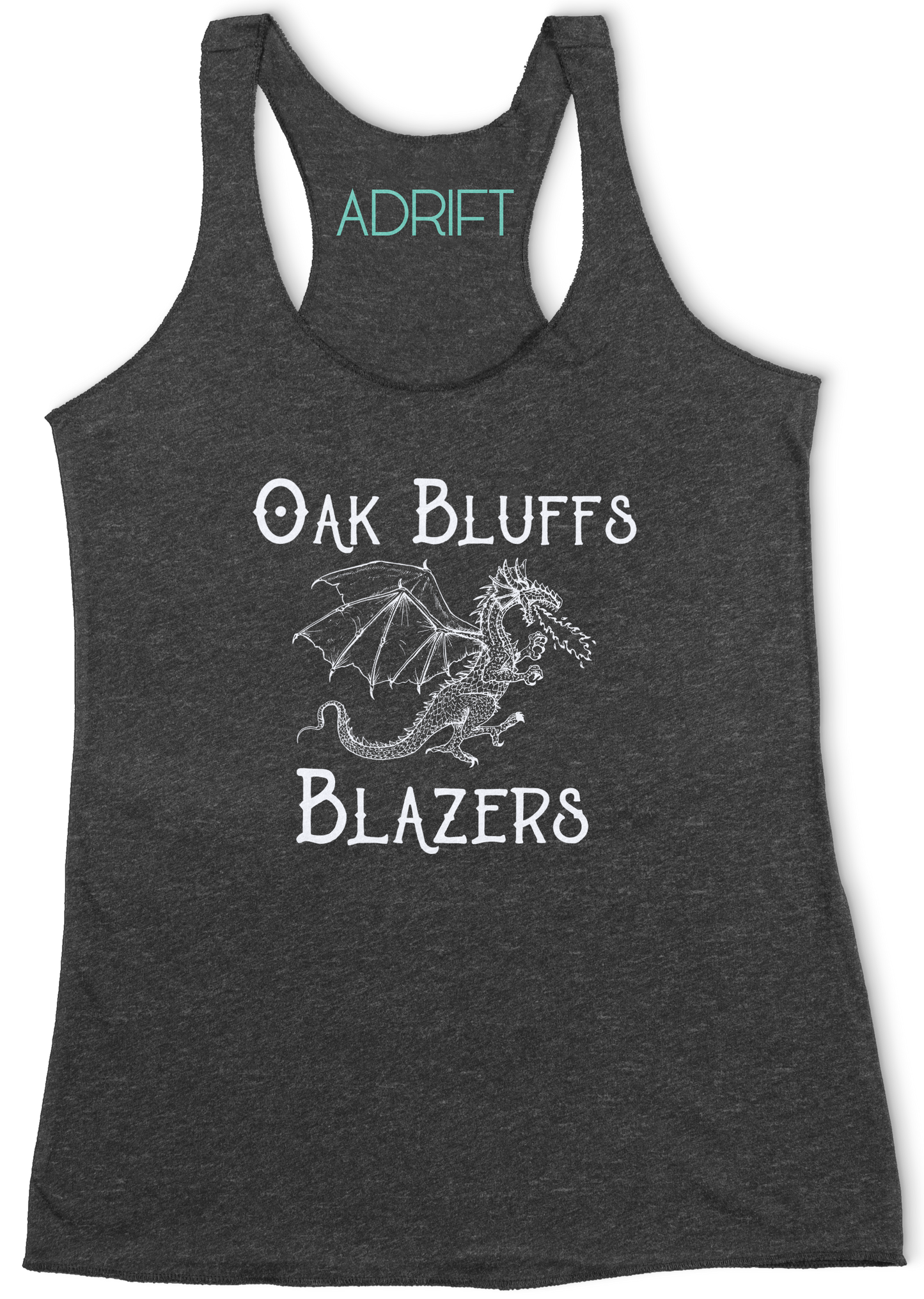 Oak Bluffs Blazers Racerback Tank Top