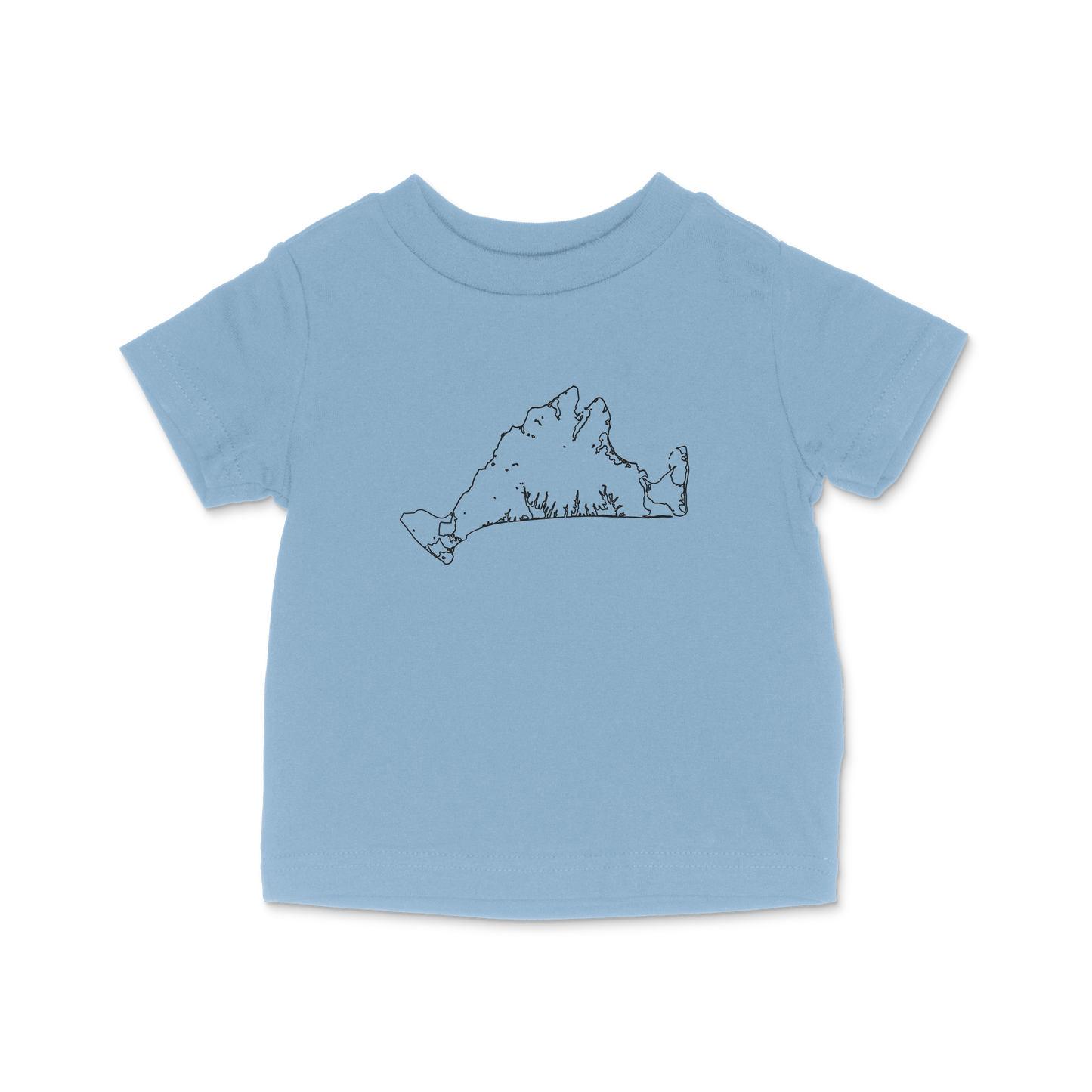 Island Outline Infant Fine Jersey Tee