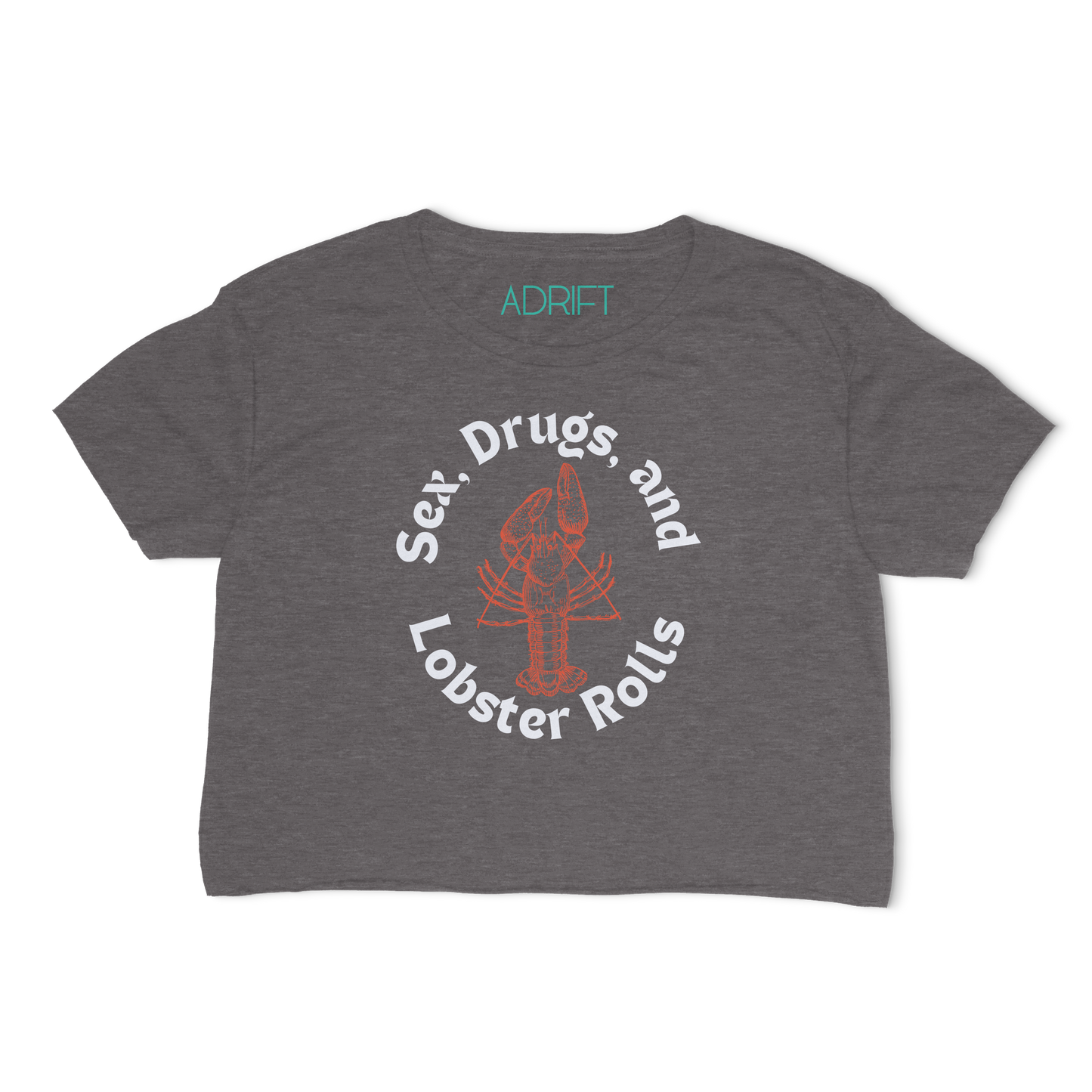 Lobster Rolls Crop Tee