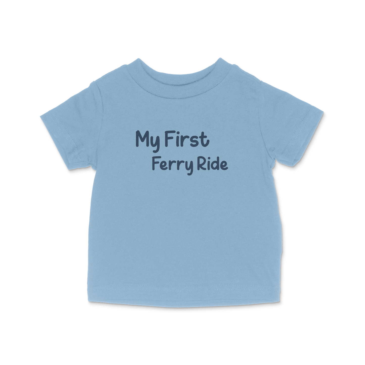 My First Ferry Ride Infant Fine Jersey Tee