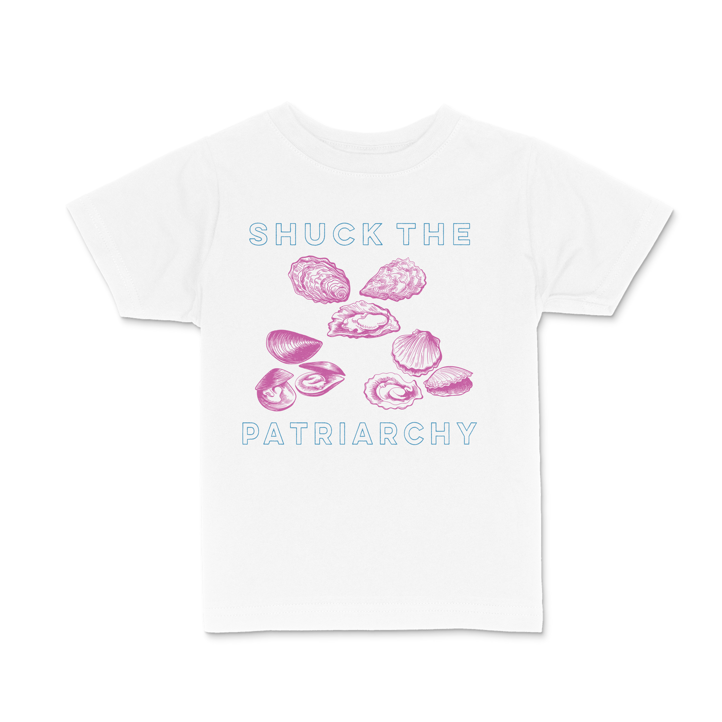 Shuck The Patriarchy Toddler Fine Jersey Tee