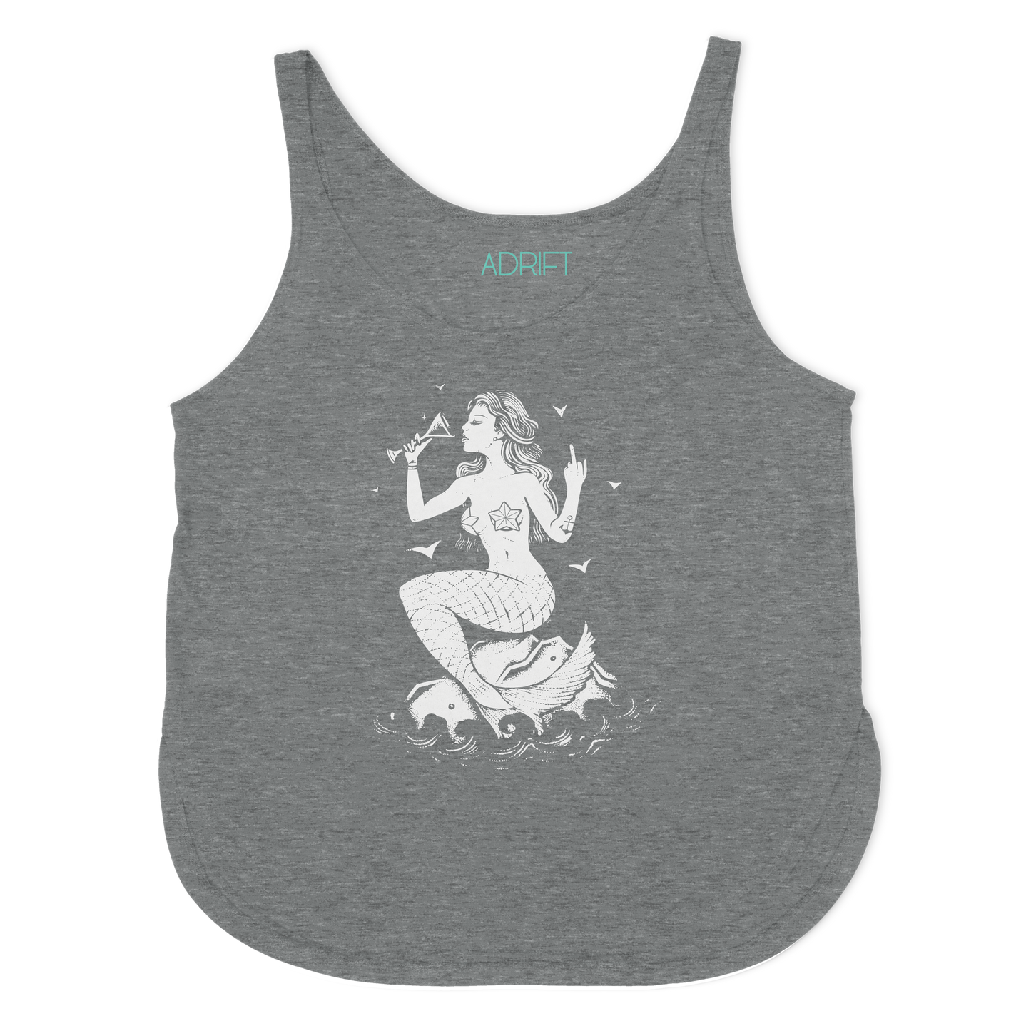 Snarky Mermaid Womens Sunday Tank