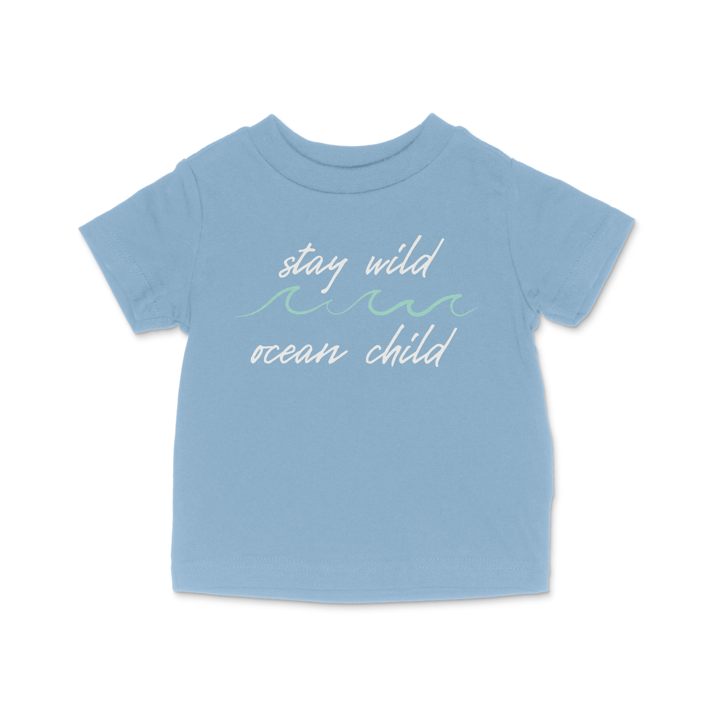 Stay Wild Ocean Child Infant Fine Jersey Tee