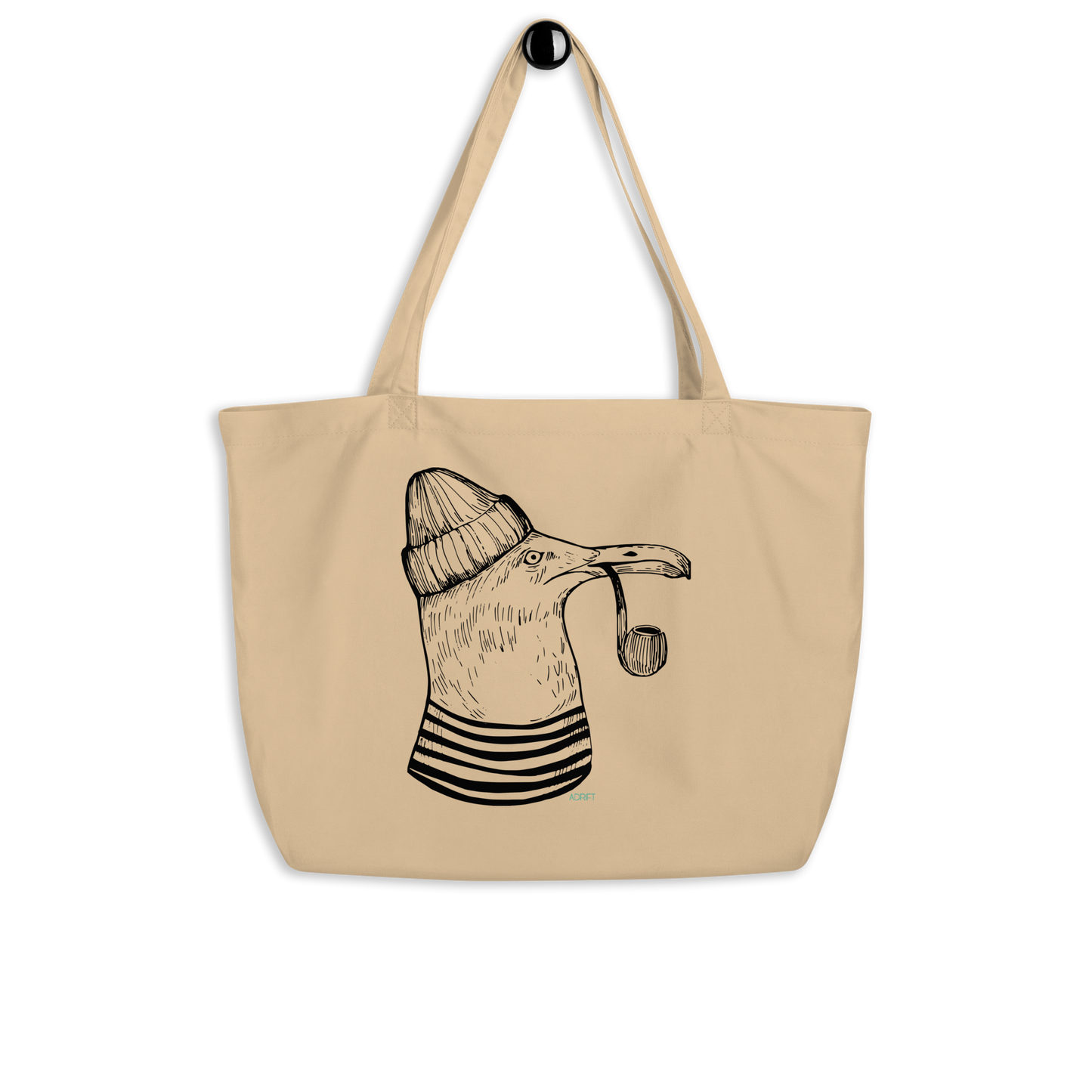 Salty Seagull Tote Bag