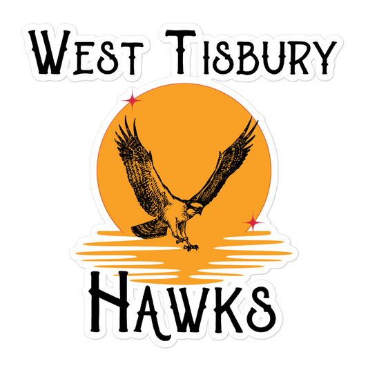 West Tisbury Hawks Sticker
