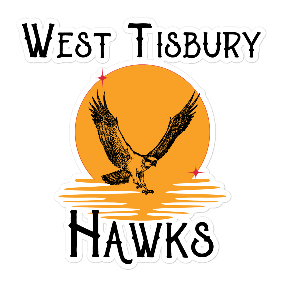 West Tisbury Hawks Sticker