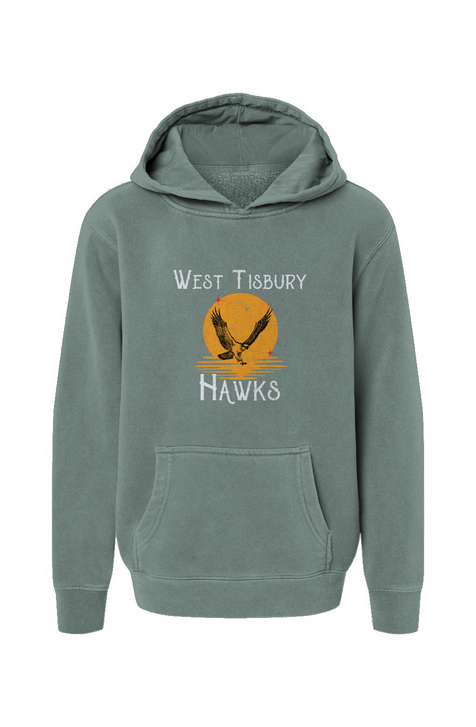 West Tisbury Hawks Youth Hoodie