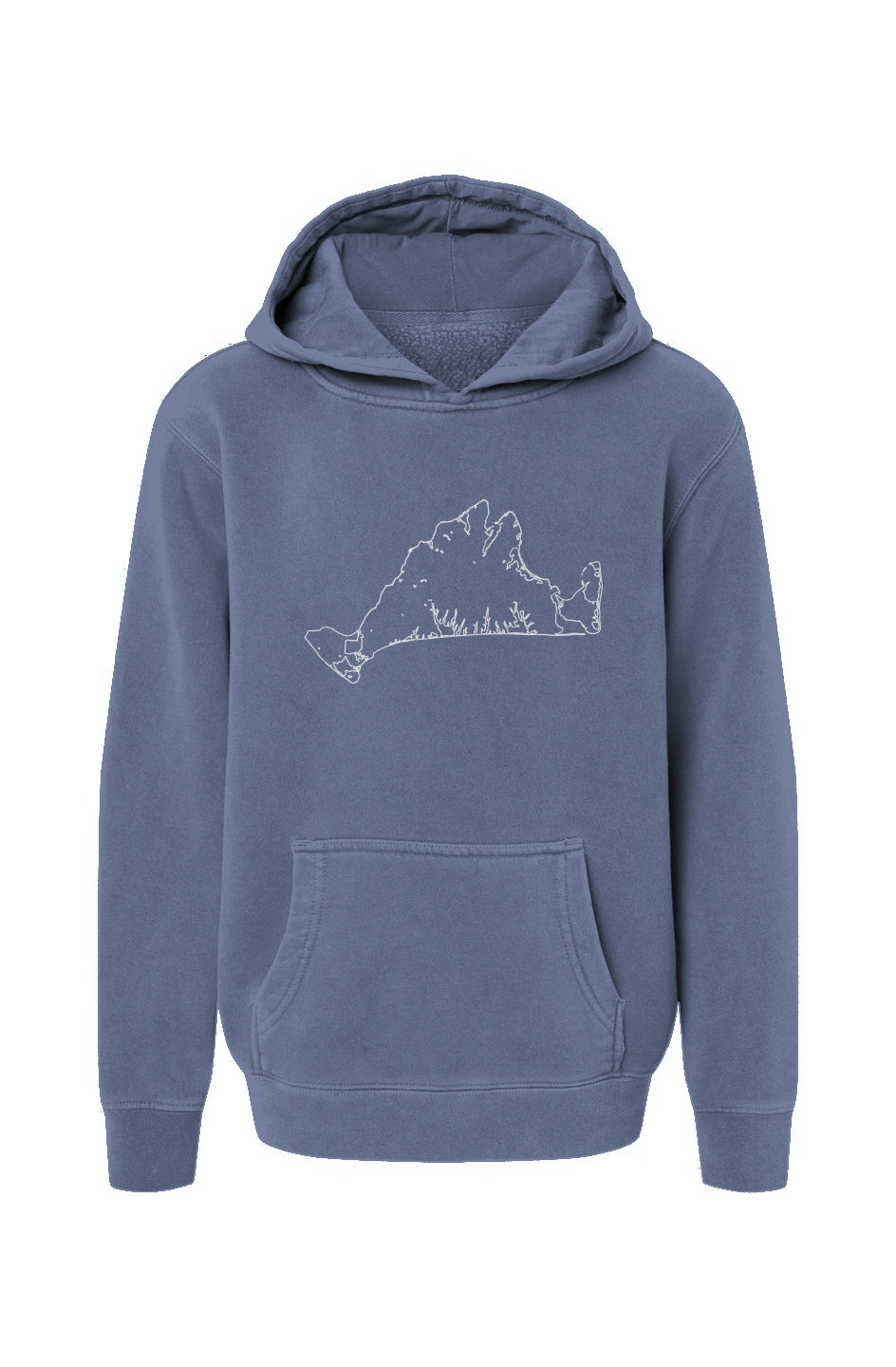 Island Outline Youth Hoodie