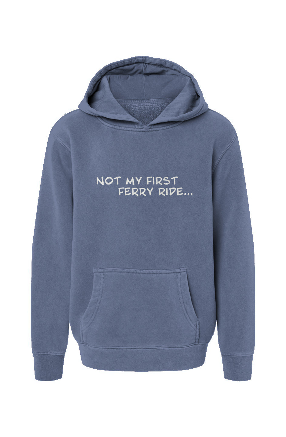 No My First Ferry Ride Youth Hoodie