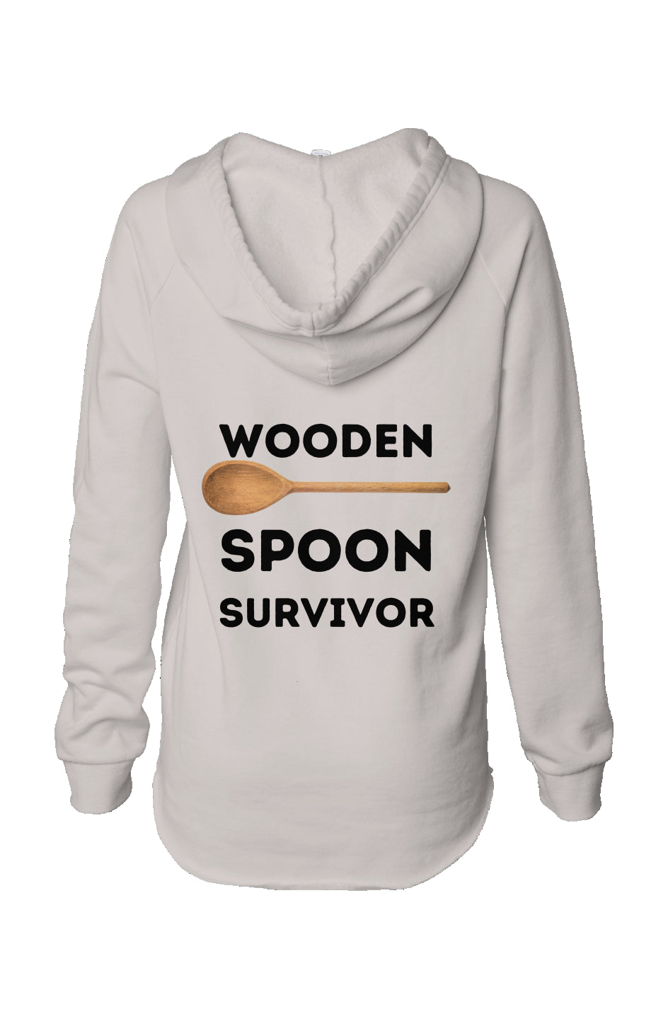 Wooden Spoon Survivor Womens Wave Wash Hoodie