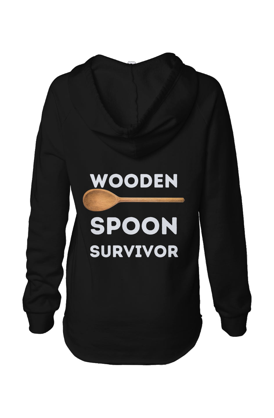 Wooden Spoon Survivor Womens Wave Wash Hoodie