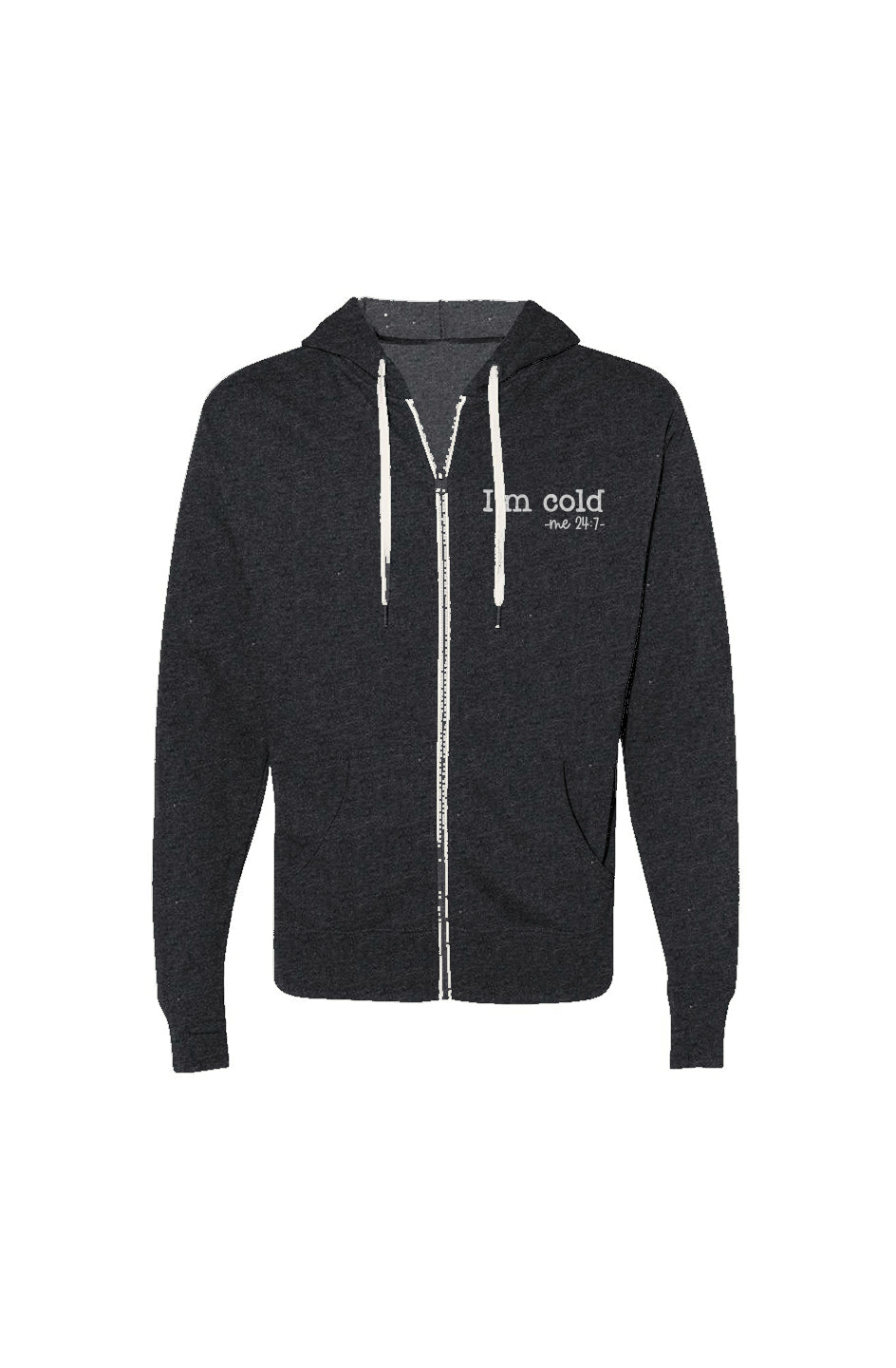 Cold 24/7 French Terry Zip-Up Hoodie