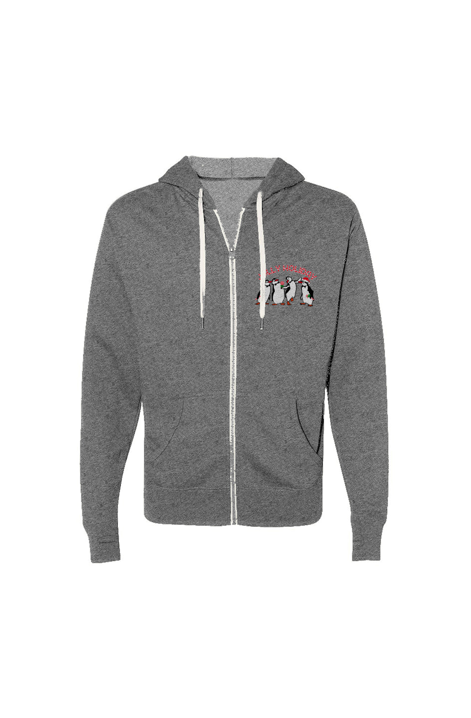 Jolly Holiday French Terry Zip-Up Hoodie