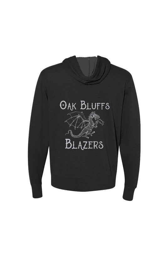 Oak Bluffs Blazers French Terry Zip-Up Hoodie