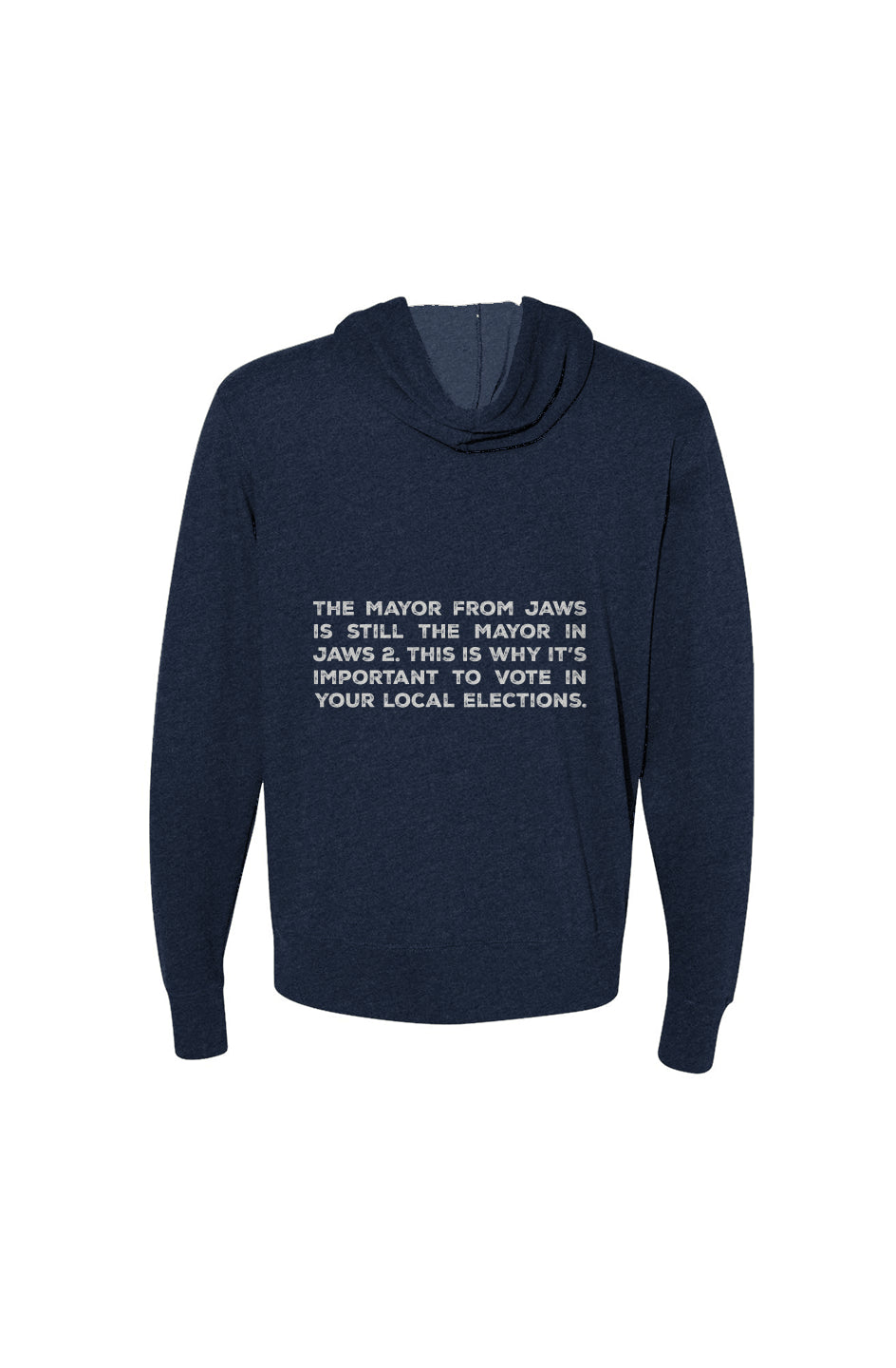 Why Voting Is Important French Terry Zip-Up Hoodie
