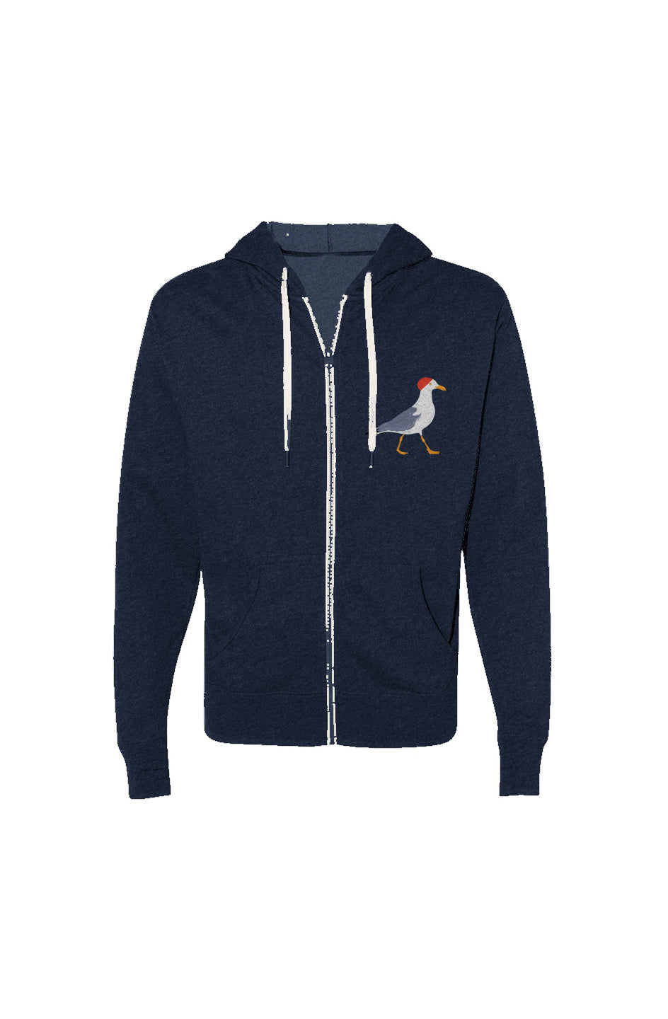 Steven SeaGull French Terry Zip-Up Hoodie