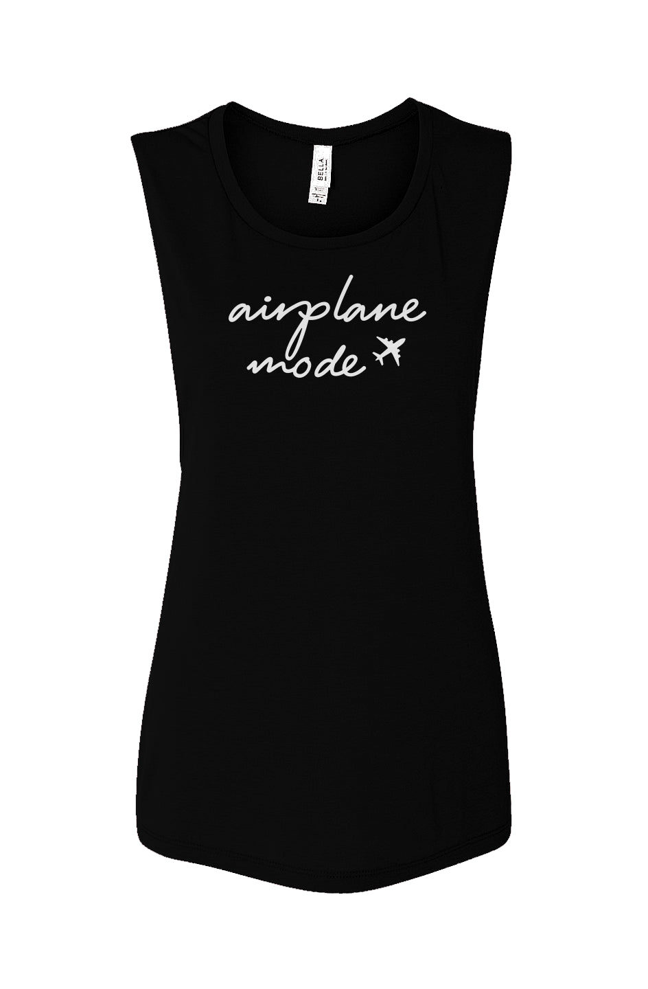 Airplane Mode Womens Muscle Tank