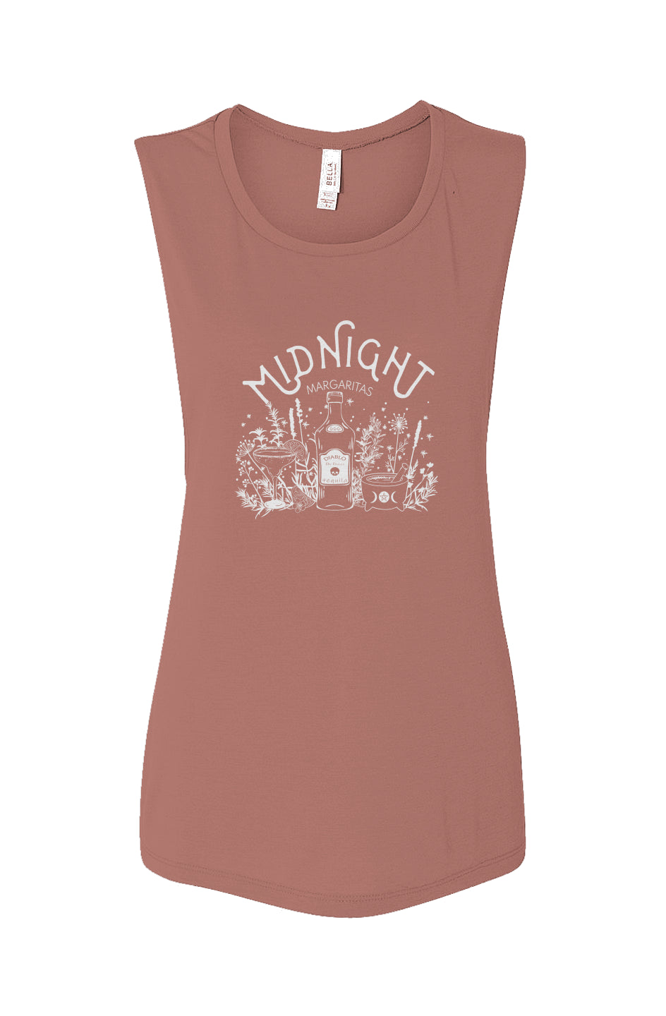 Midnight Margaritas Womens Muscle Tank