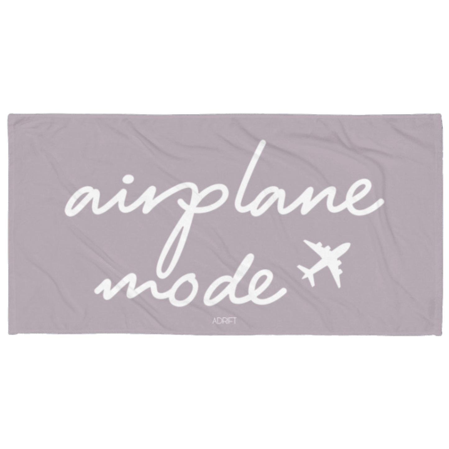 Airplane Mode Beach Towel