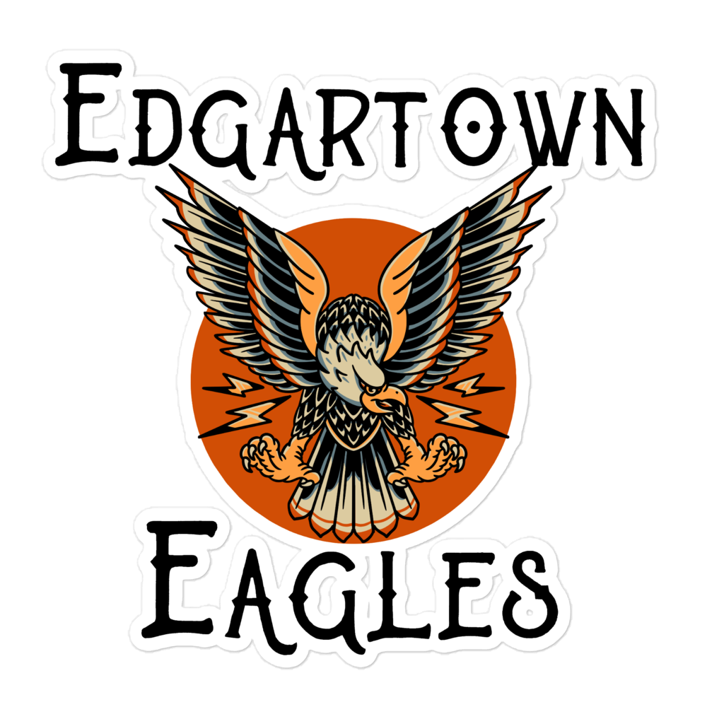 Edgartown Eagles Sticker