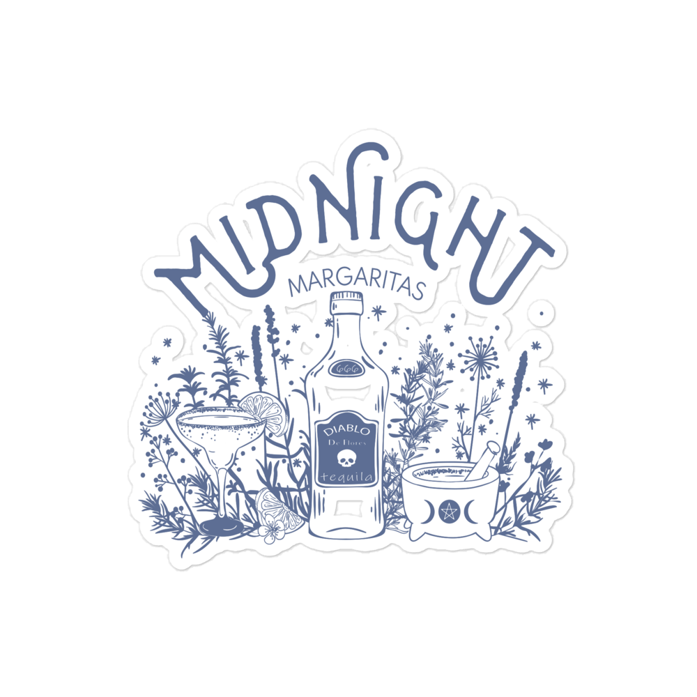 Midnight Margaritas Sticker