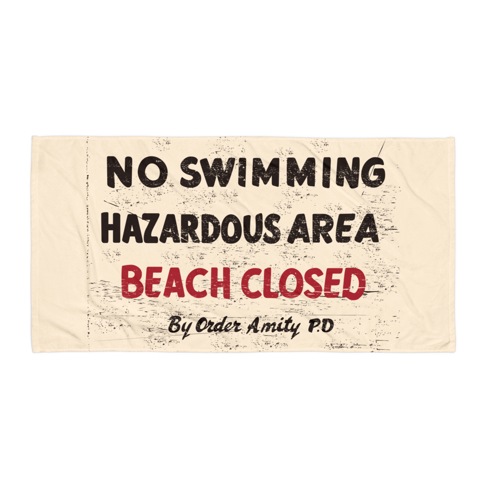 Beach Closed Beach Towel