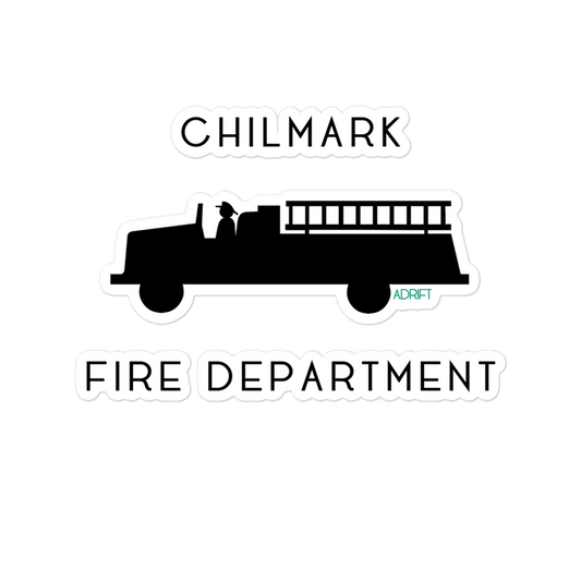 Chilmark Fire Department sticker