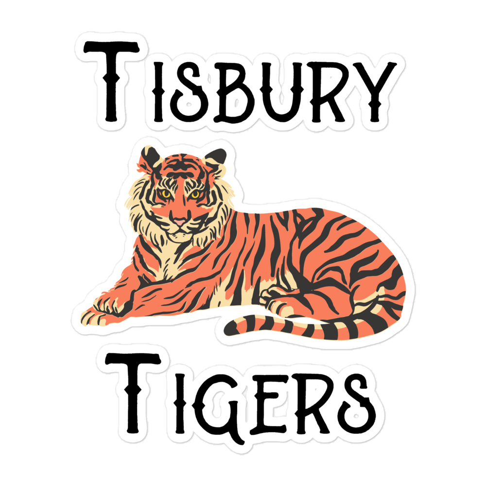 Tisbury Tigers Sticker