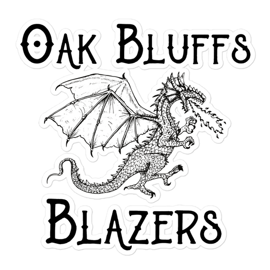 Oak Bluffs Blazers Sticker