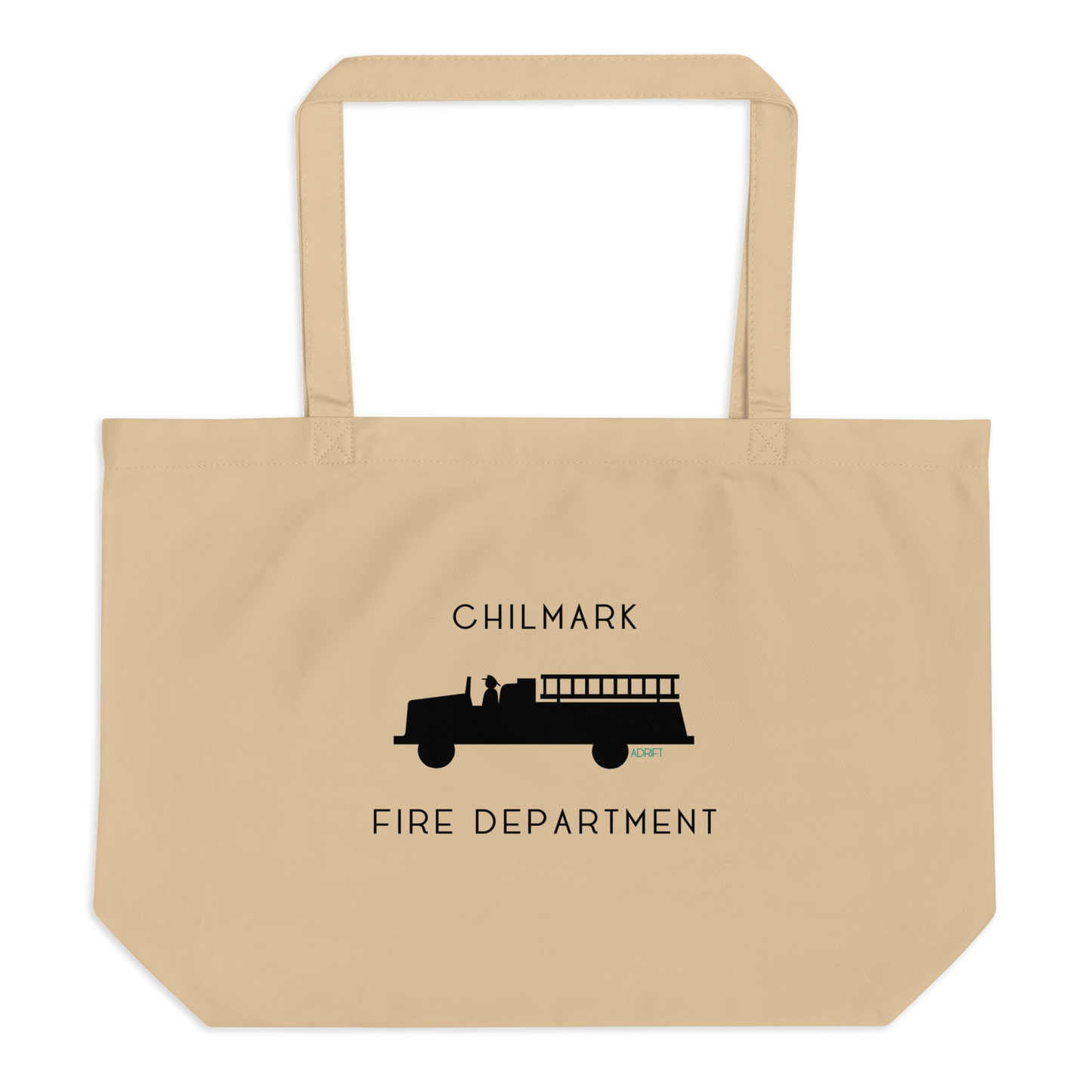 Chilmark Fire Department Large organic tote bag