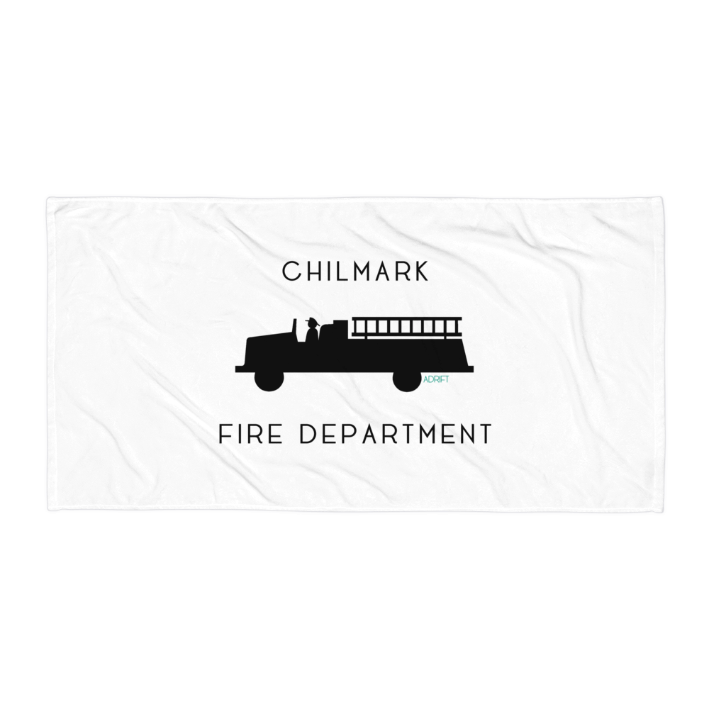 Chilmark Fire Department Beach Towel